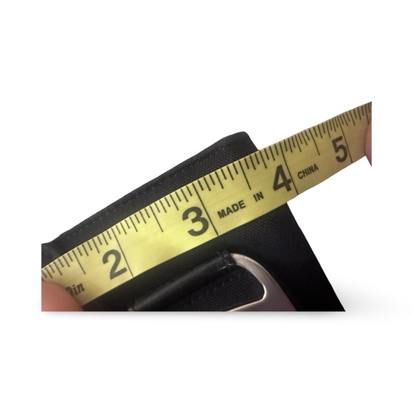 black Salvatore Ferragamo Vara canvas pouch with a silver-tone buckle. - Picture 14 of 14